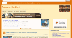 Desktop Screenshot of blog.booksontheknob.org